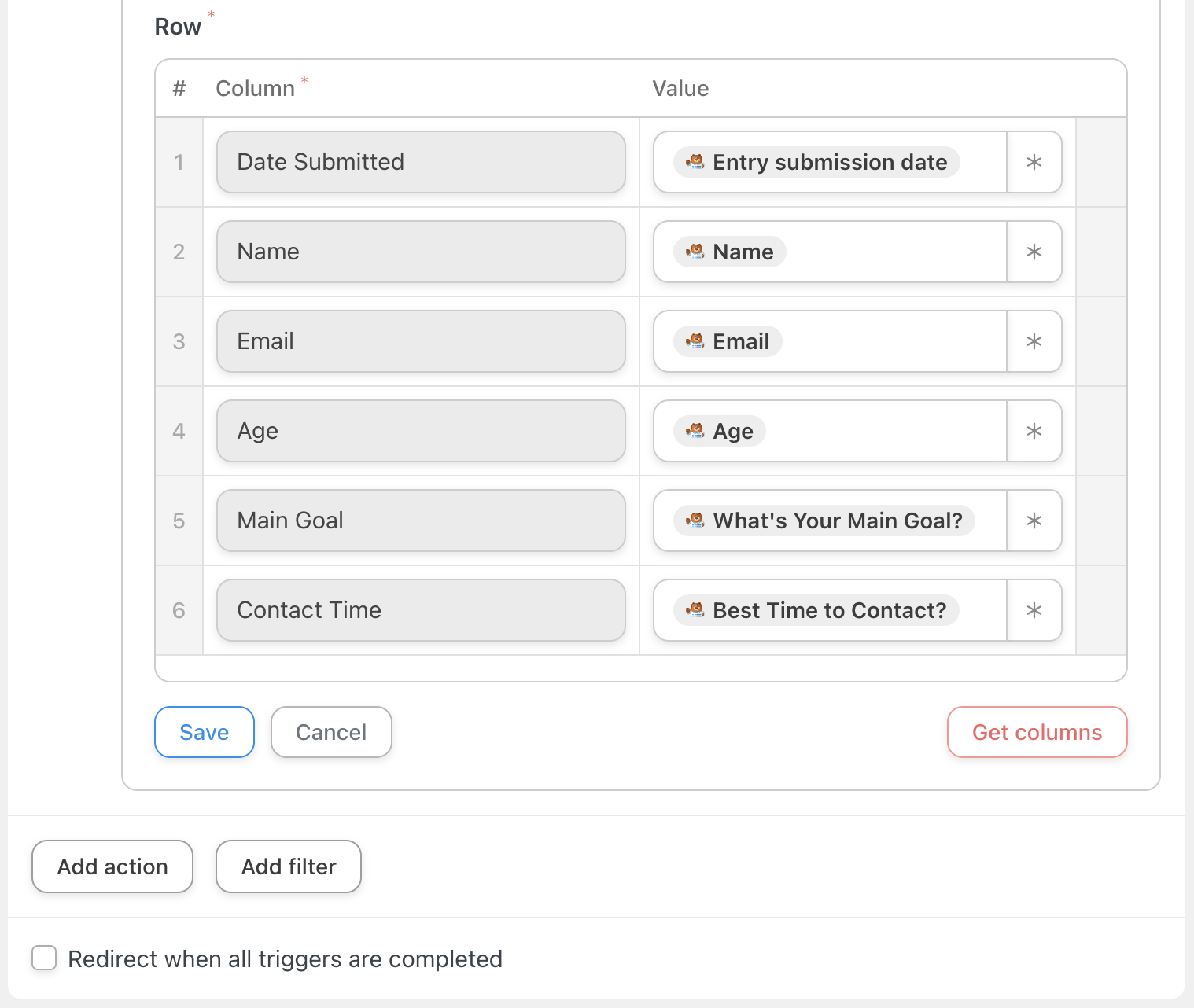How to Automatically Add WPForms to Google Sheets Trigger Tokens Complete