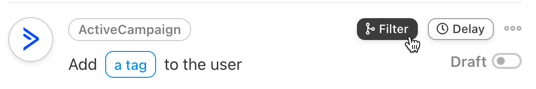 Add a filter to recipes