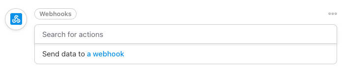 New Webhook integration