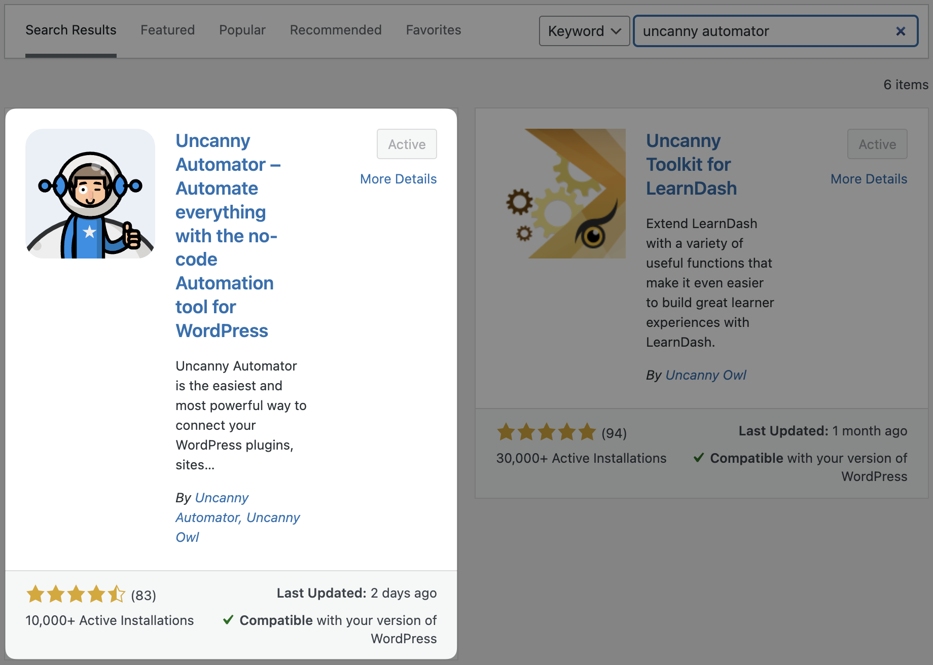 Uncanny Automator WordPress Plugin Download