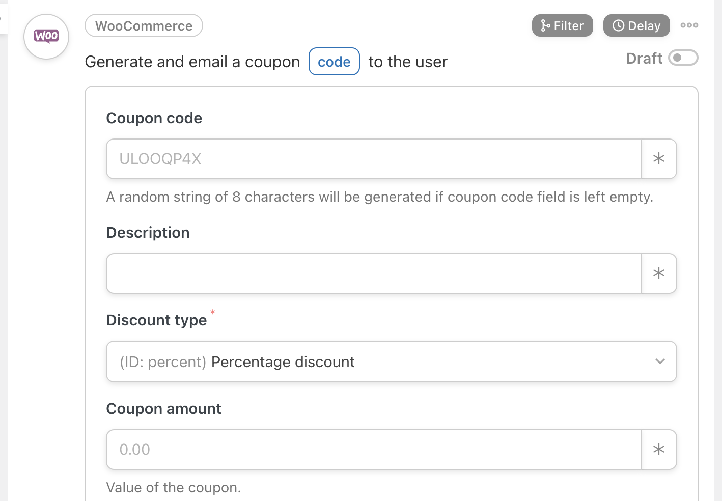 Automator WooCommerce Coupon Details