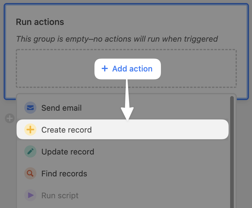 Airtable Create Record