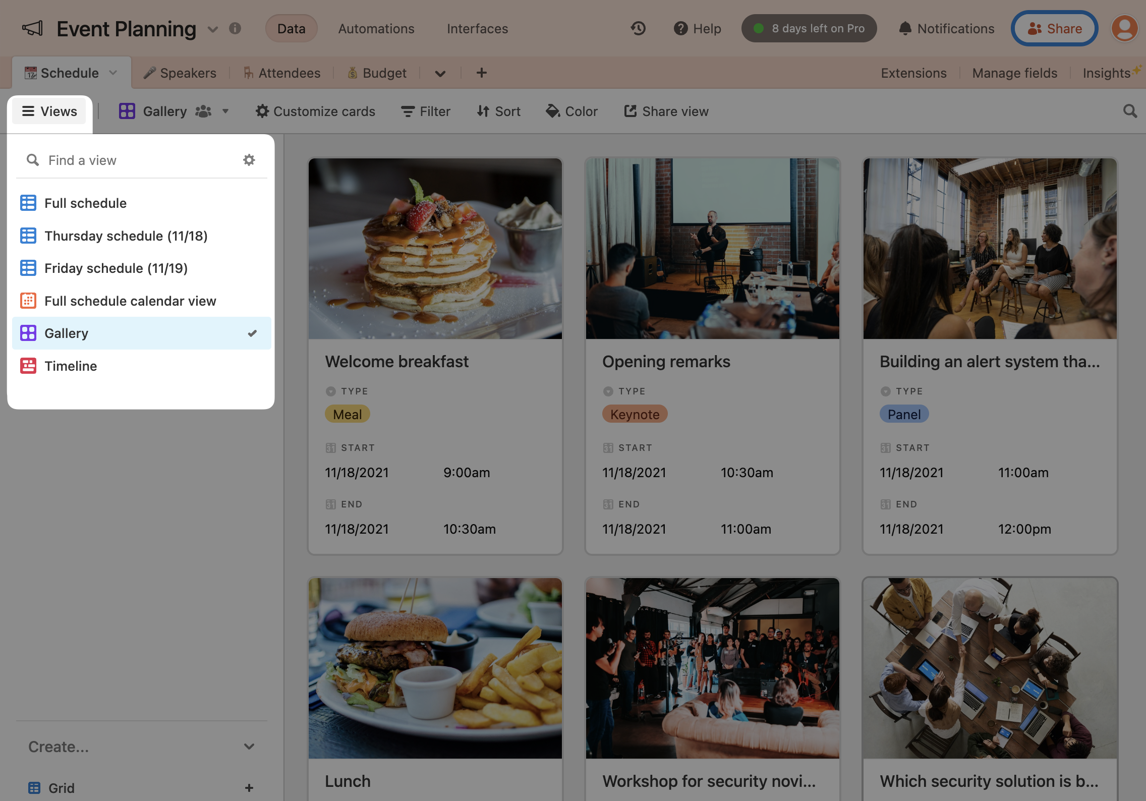 Airtable Views
