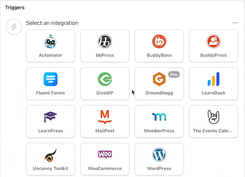 Automator BuddyBoss Trigger A user joins a private group