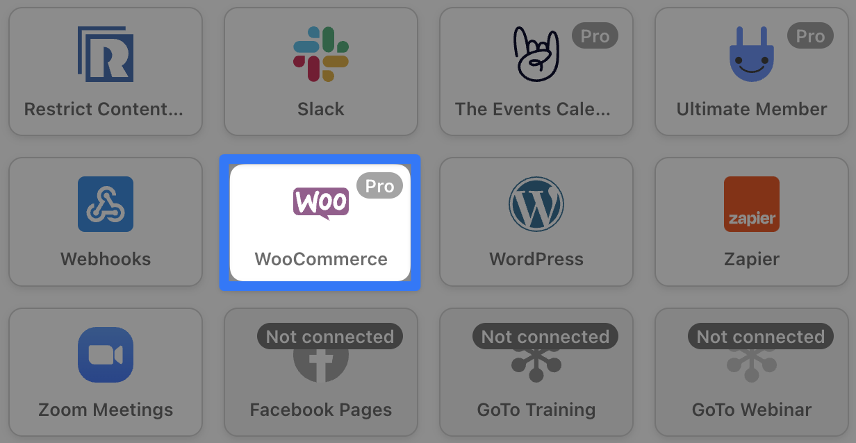 Automator Actions Integrations WooCommerce