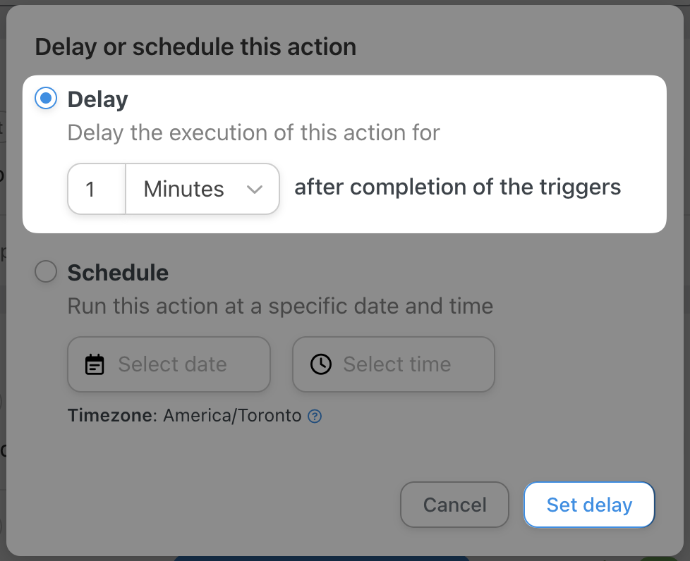 How to Automate Your Customer Onboarding Process 13 — HubSpot Action Delay Window
