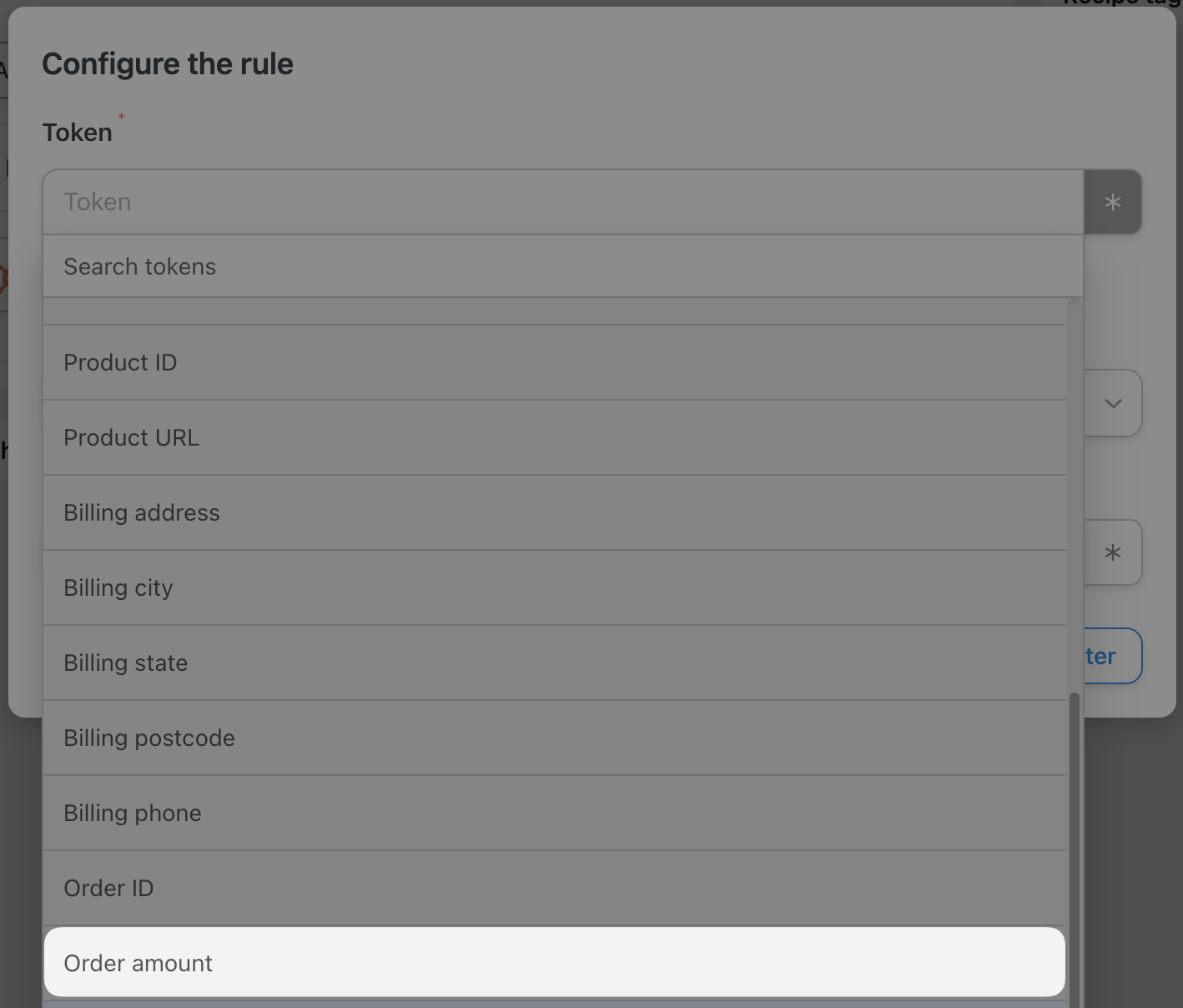 How to Automate Your Customer Onboarding Process 18 — A token meets a condition Order Amount