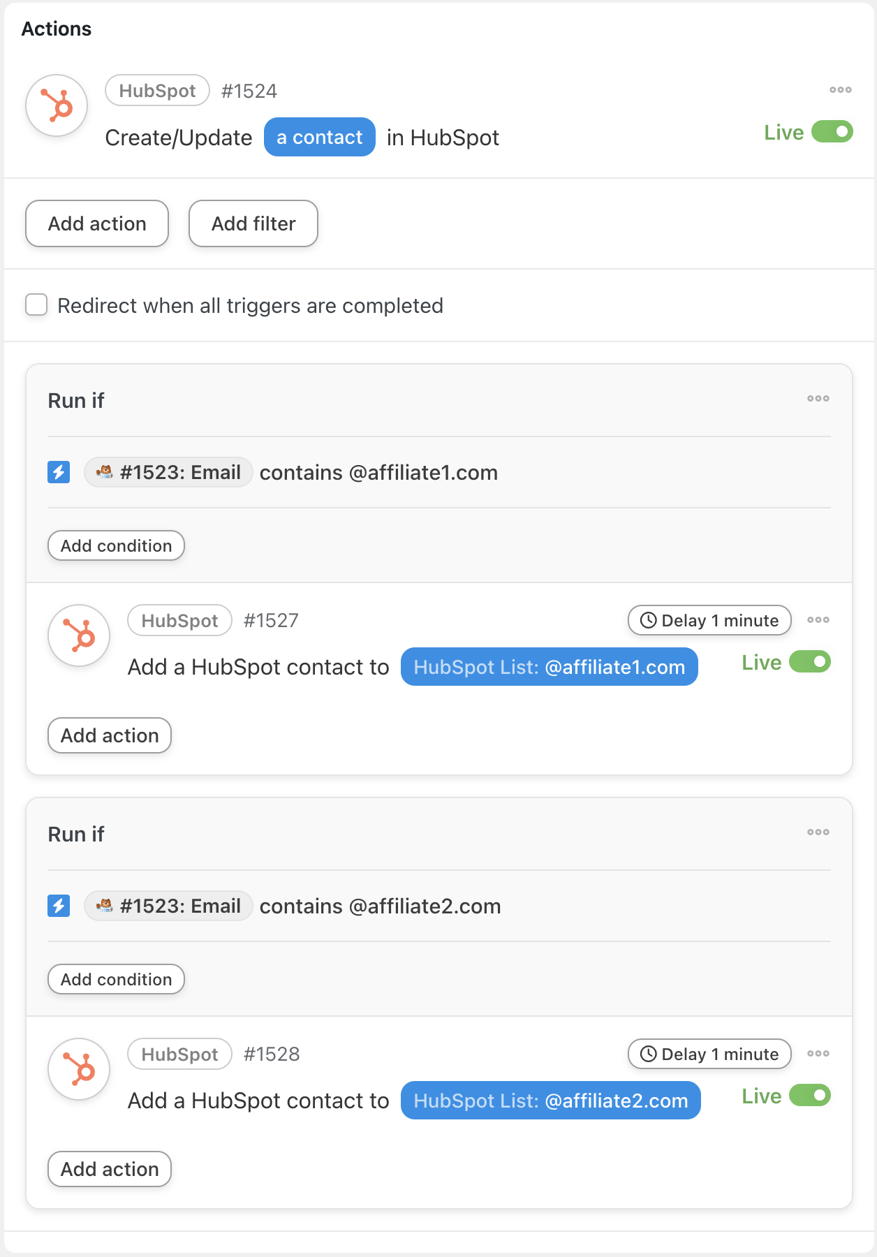 How to Generate More Leads with Your WordPress Form Builder & Automator HubSpot Actions with Filters