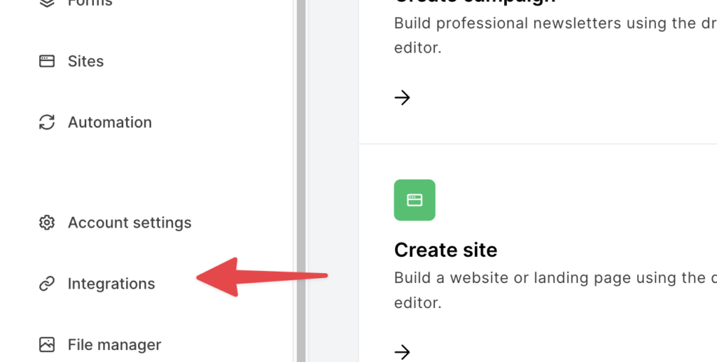 MailerLite Integrations