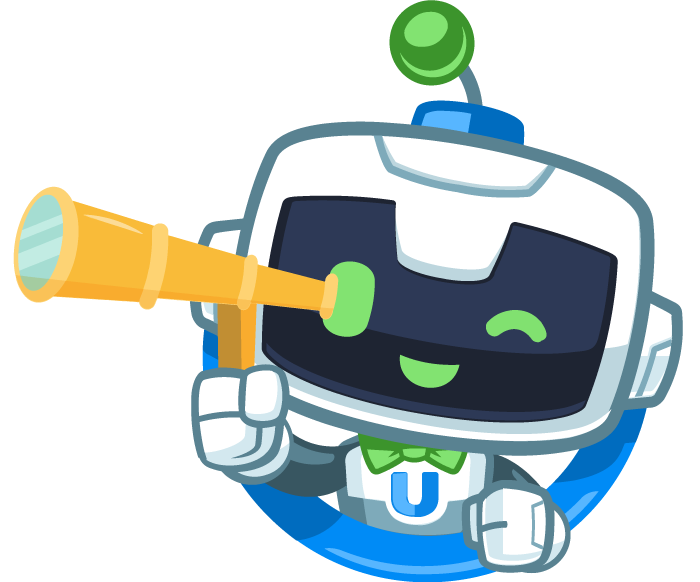 Automator Mascot with Scope