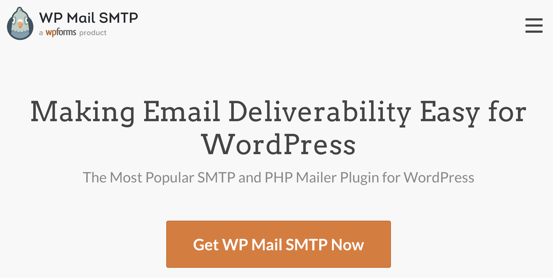 WP Mail SMTP Homepage