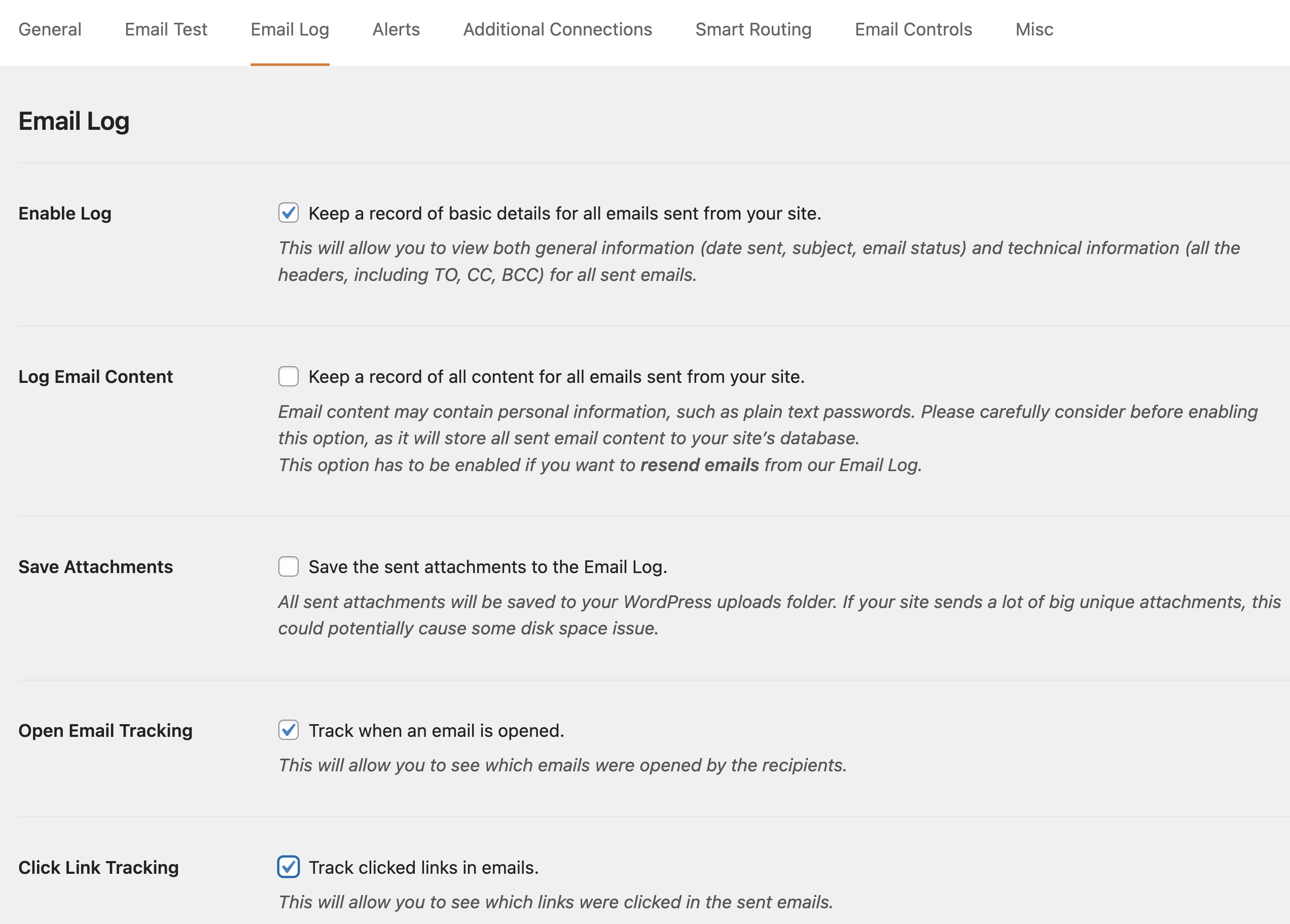 WP Mail SMTP Pro Settings