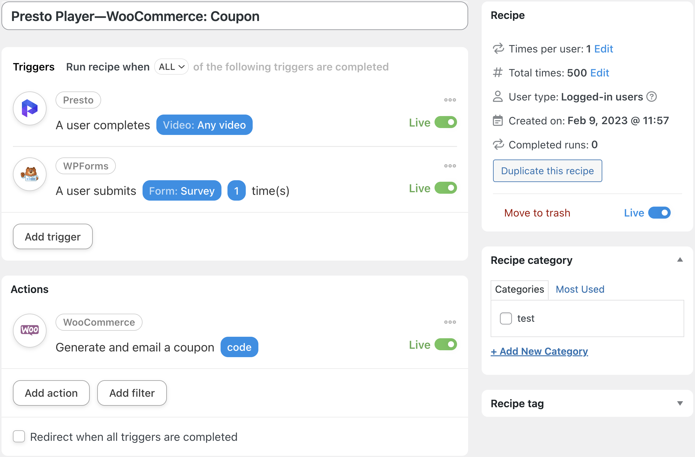 5 Ways to Automate Presto Player — Automator Presto Player WooCommerce Recipe