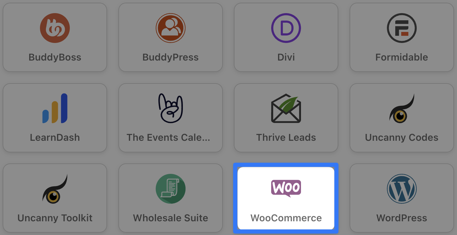 Uncanny Automator Trigger Integrations WooCommerce