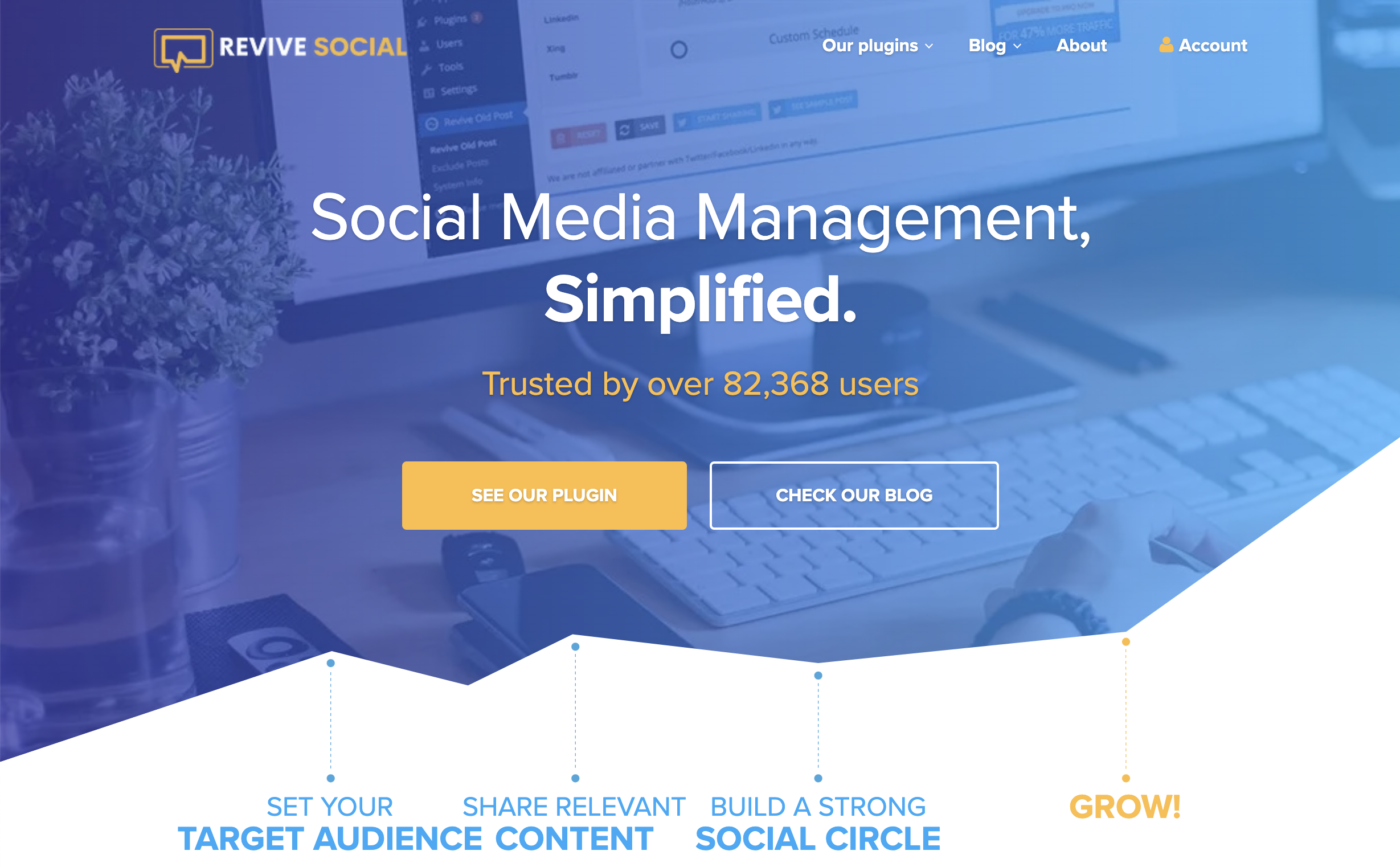 The Best Social Media Plugins for WordPress Revive Social Homepage