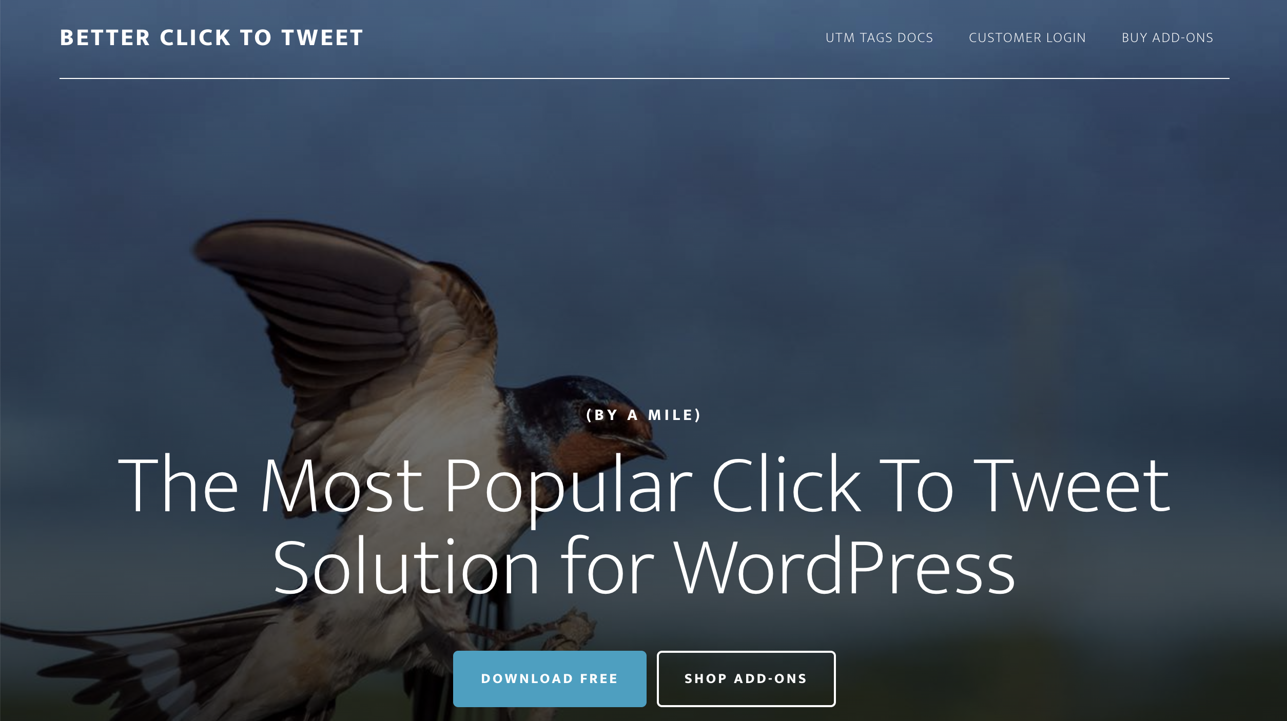 The Best Social Media Plugins for WordPress Better Click to Tweet Homepage