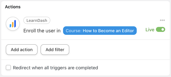 automator-learndash-enroll-the-user-in-a-course