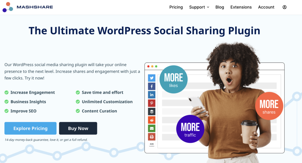 mashshare homepage