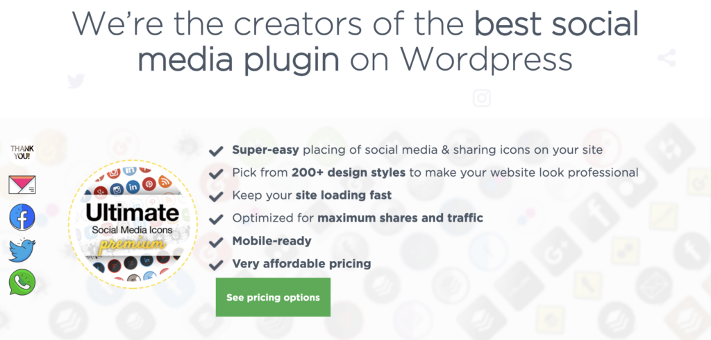 ultimately social homepage