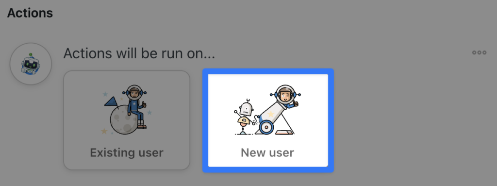 automator new user