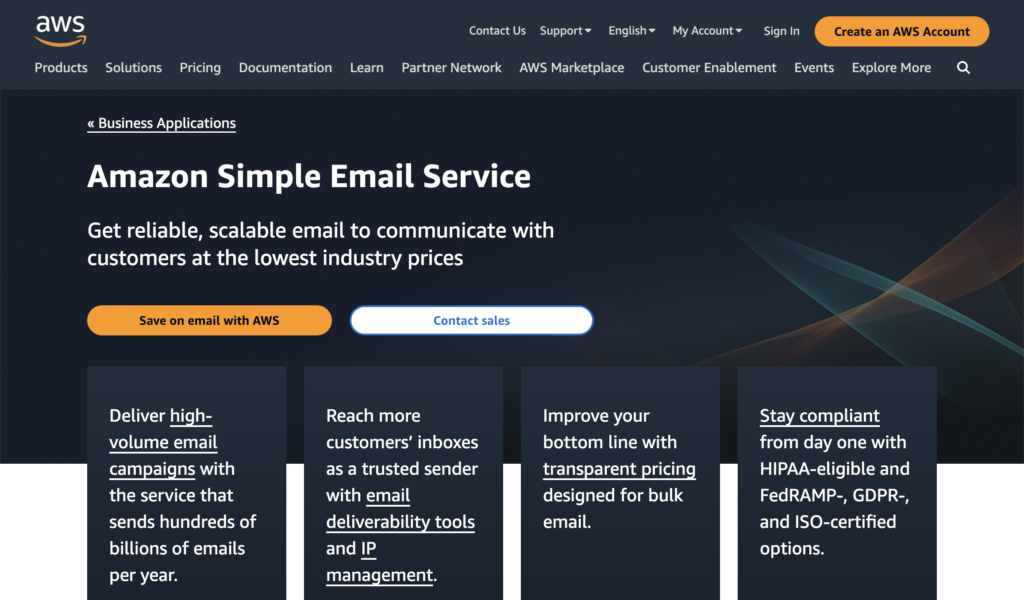 amazon-ses-homepage