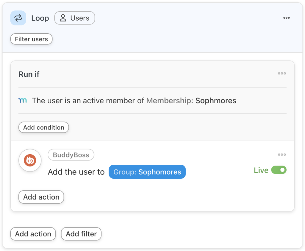 automator-user-loop-buddyboss-action-memberpress-filter