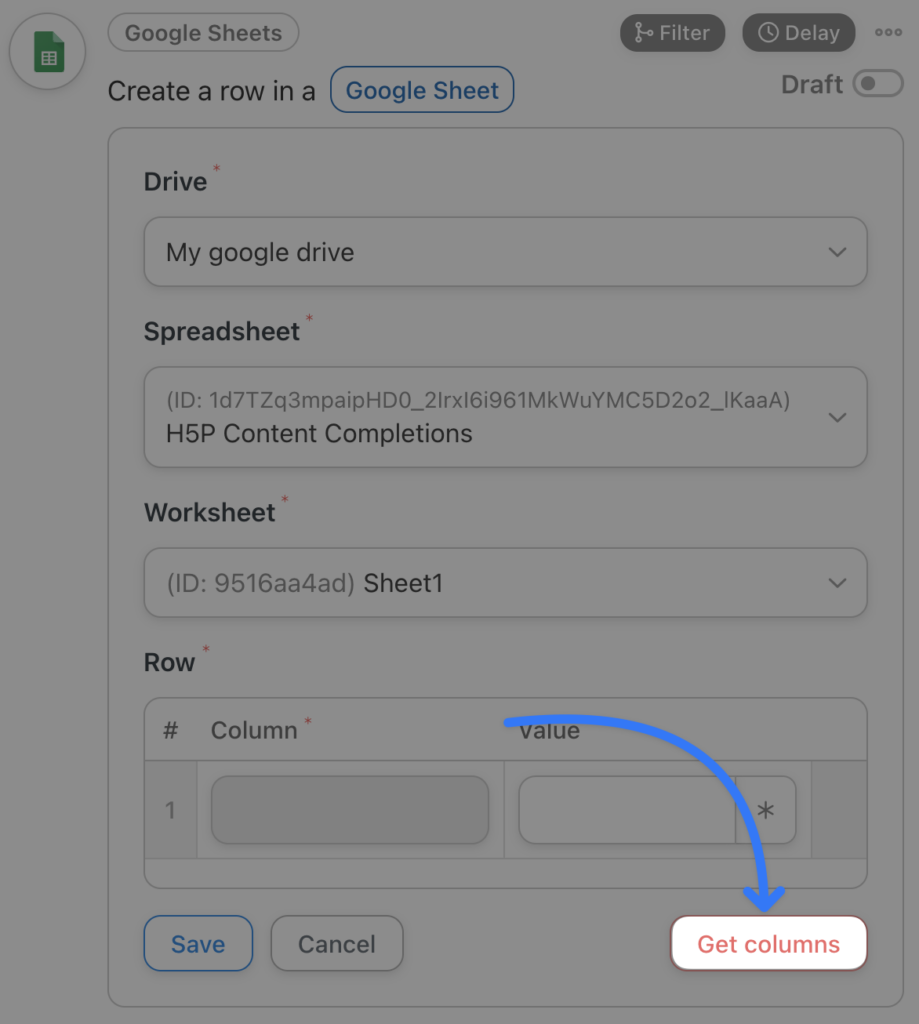 google-sheets-get-columns