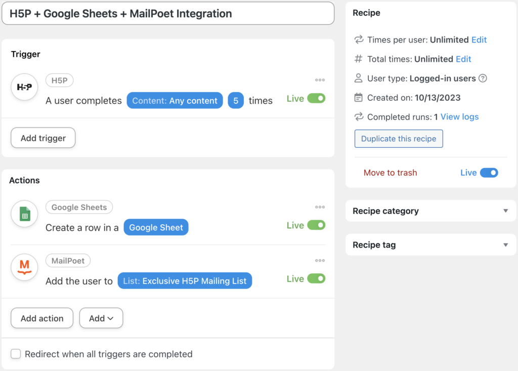 h5p-google-sheets-mailpoet-integration