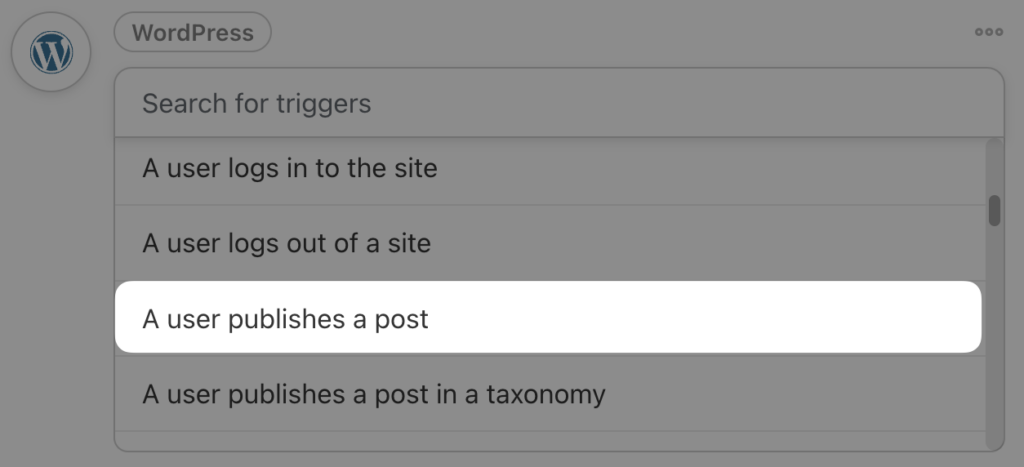 wordpress-trigger-a-user-publishes-a-post