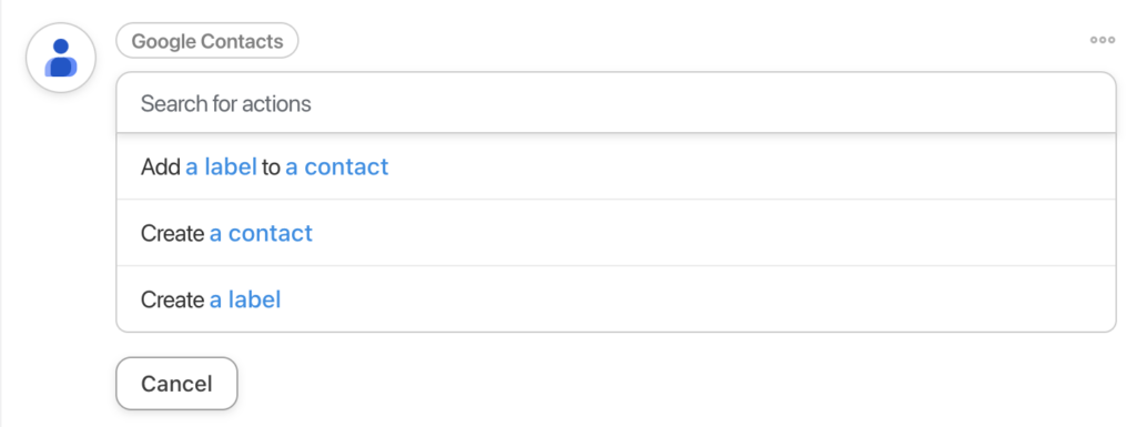 Google Contacts for Uncanny Automator