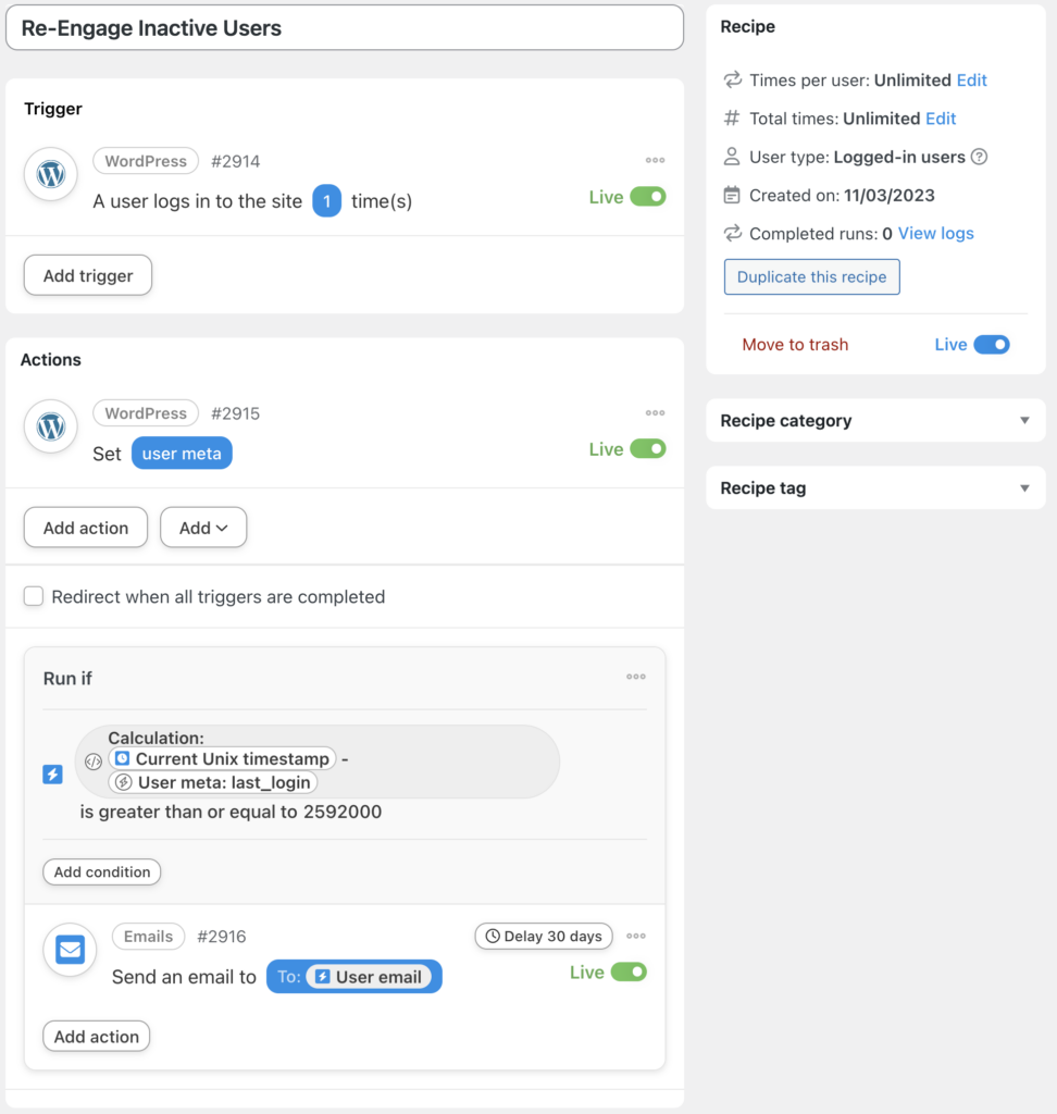 re-engage-inactive-wordpress-users-recipe