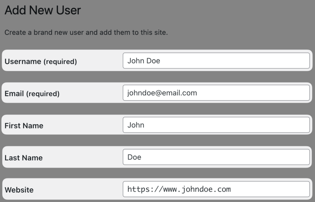 wordpress-user-fields