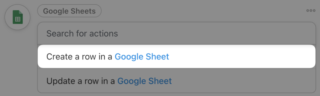 google-sheets-action-create-a-row-in-a-google-sheet