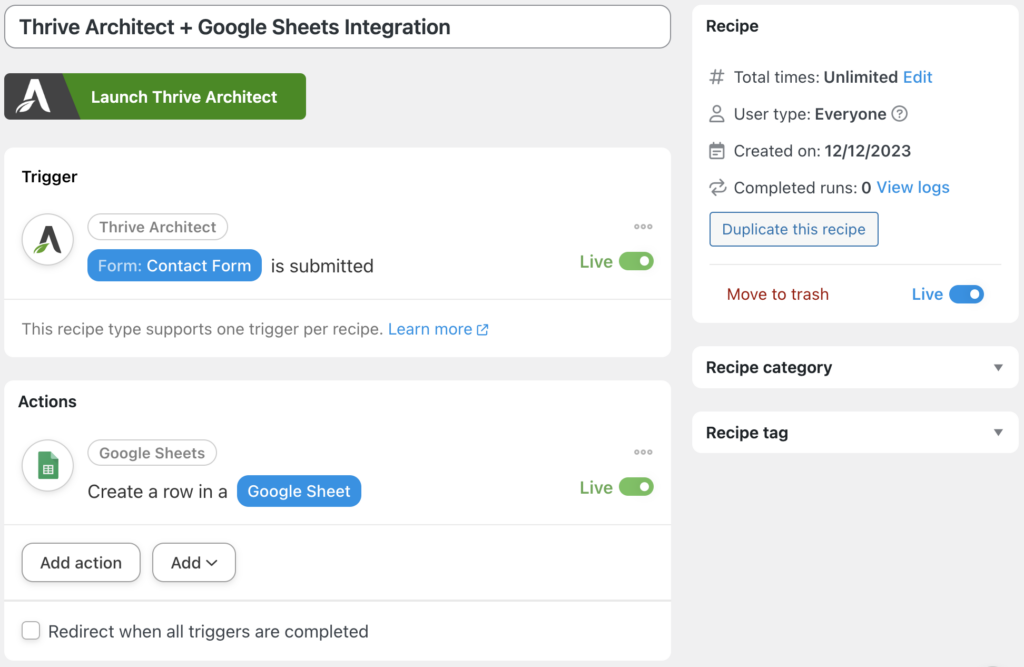 thrive-architect-google-sheets-integration-recipe