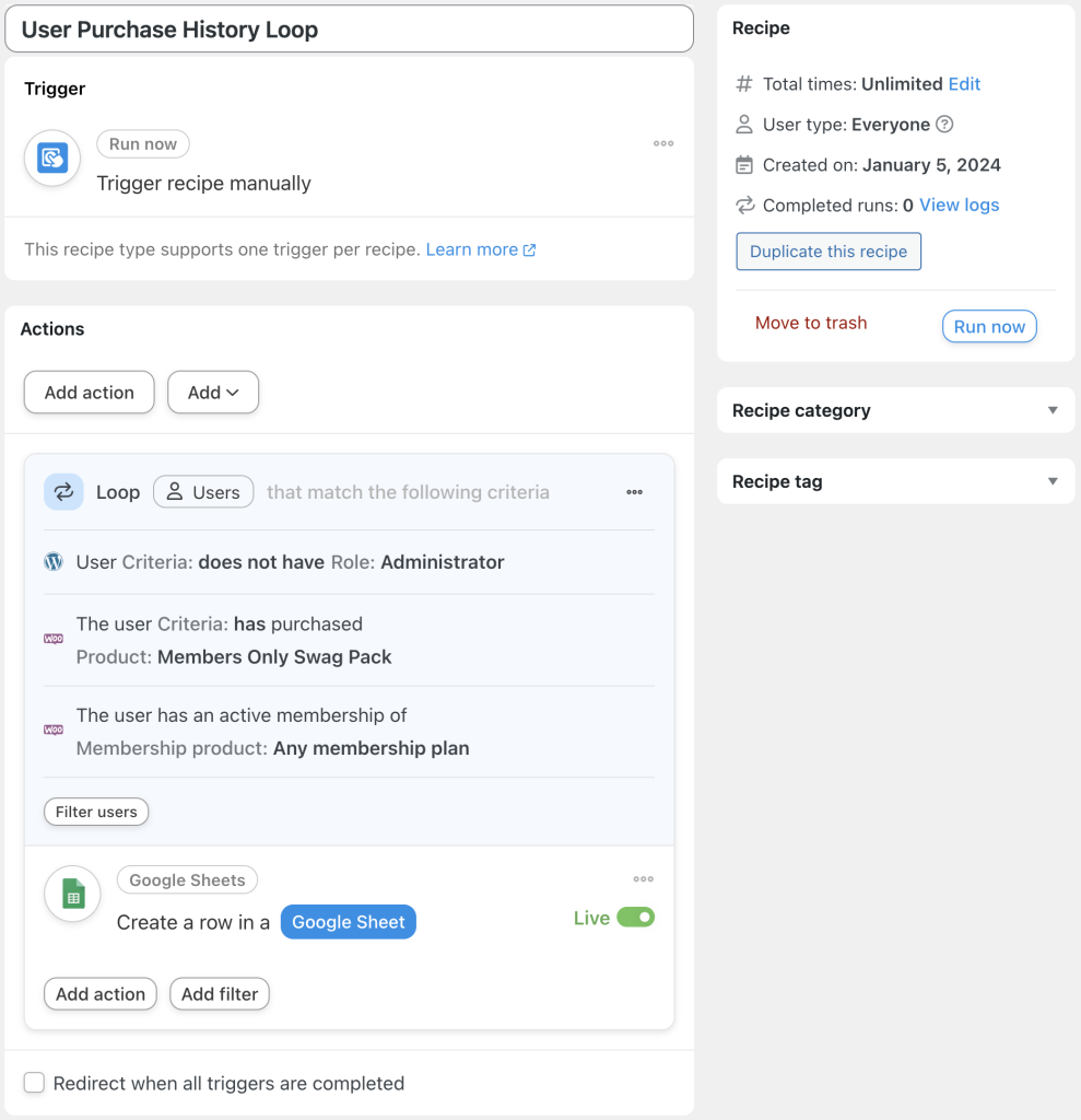user-purchase-history-loop