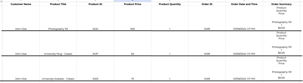 woocommerce-order-information-separated-by-row