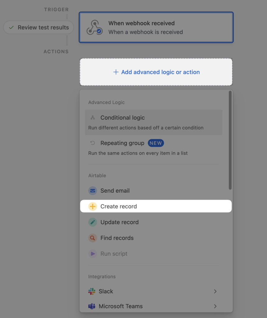 airtable-add-action-create-record