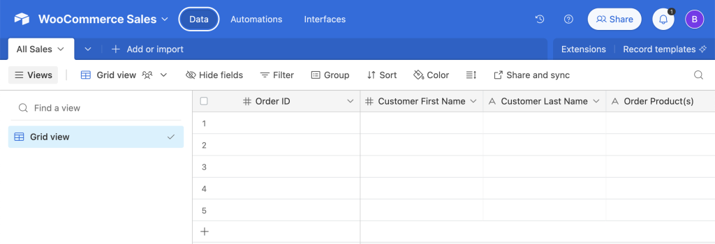 airtable-woocommerce-sales-all-sales-table