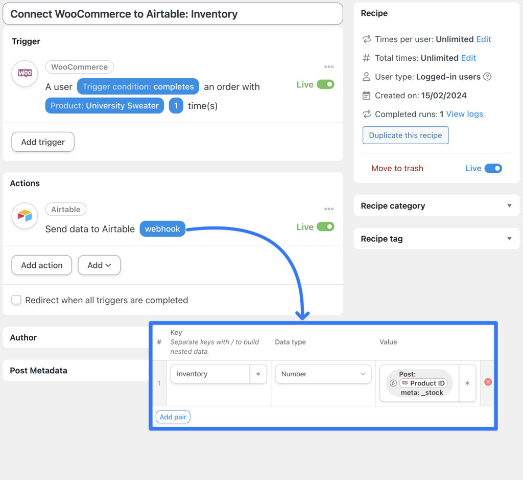 connect-woocommerce-to-airtable-inventory