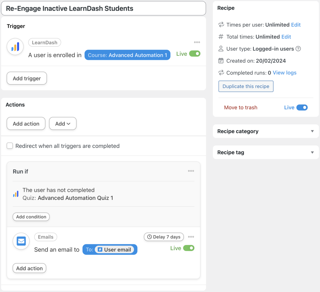 find-and-re-engage-inactive-learndash-students-recipe