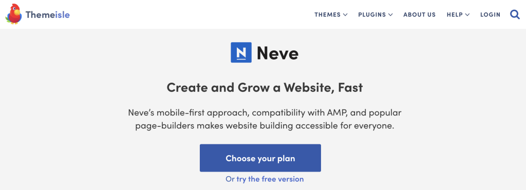neve-by-themeisle-wordpress-theme-homepage