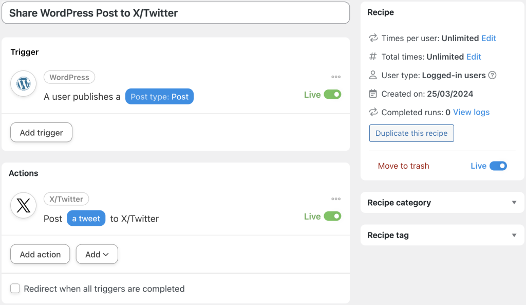 share-wordpress-to-x-twitter-recipe