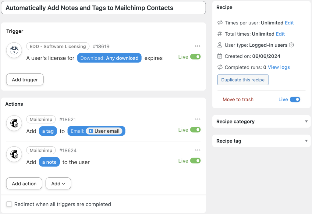 connect-easy-digital-downloads-to-mailchimp-notes-and-tags