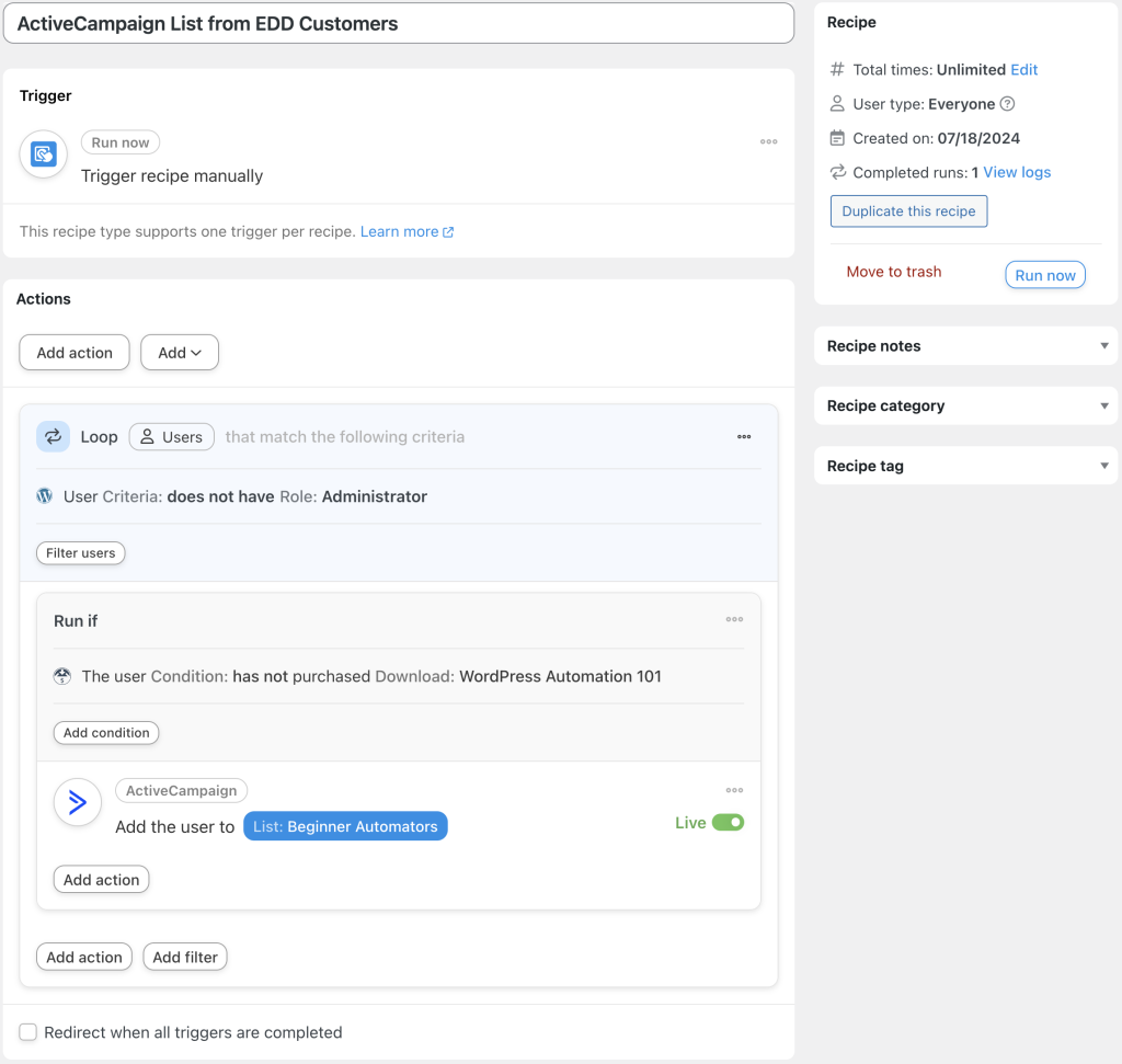 connect-edd-to-activecampaign-recipe-2