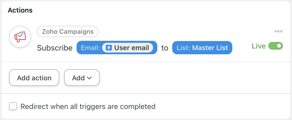 zoho-action-subscribe-a-contact-to-a-list-live