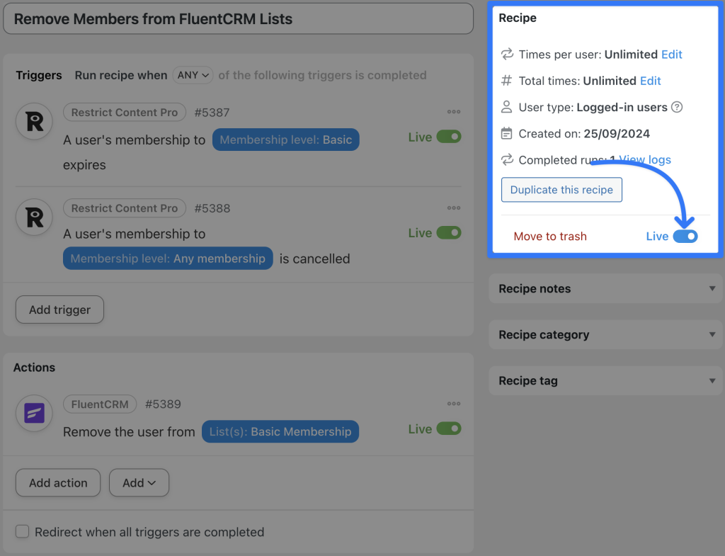 connect-restrict-content-pro-to-fluentcrm-recipe-2-live