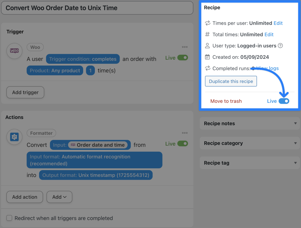 convert-woo-order-date-to-unix-time-live