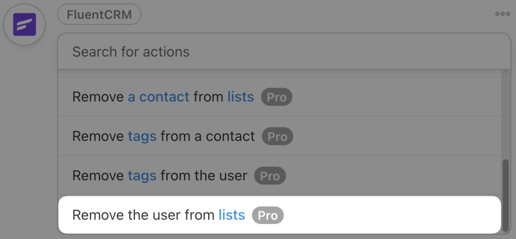 fluentcrm-action-remove-the-user-from-lists