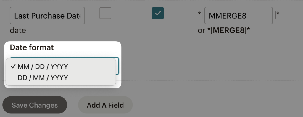 mailchimp-custom-date-field-formats