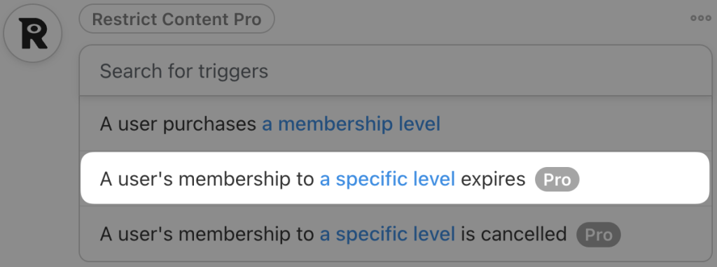 restrict-content-pro-trigger-users-membership-expires